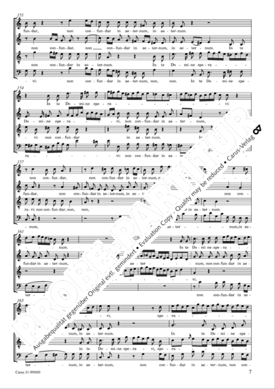 Te Deum 4-Part scores gallery preview page 8