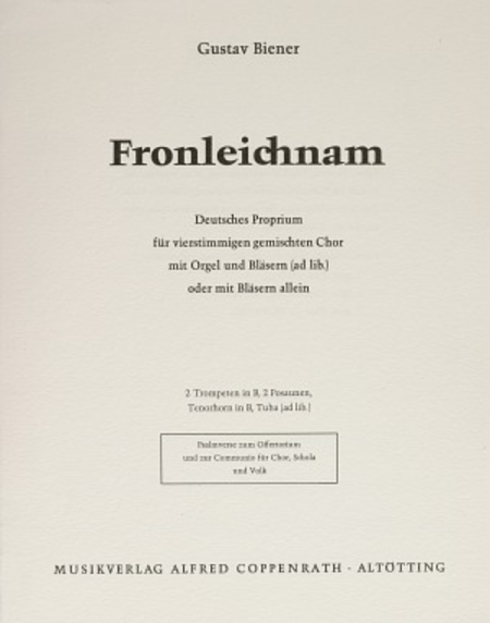 Fronleichnam