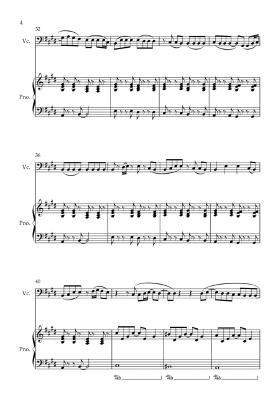 Permission To Dance Piano scores gallery preview page 4