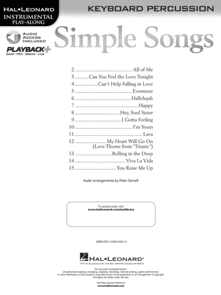 Simple Songs image number null