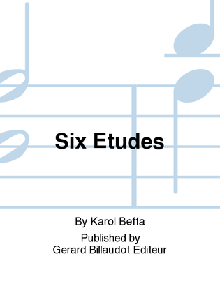Book cover for Six Etudes