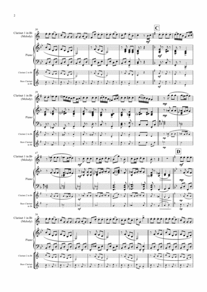 Amboss-Polka - German Polka - Oktoberfest - Clarinet Piano