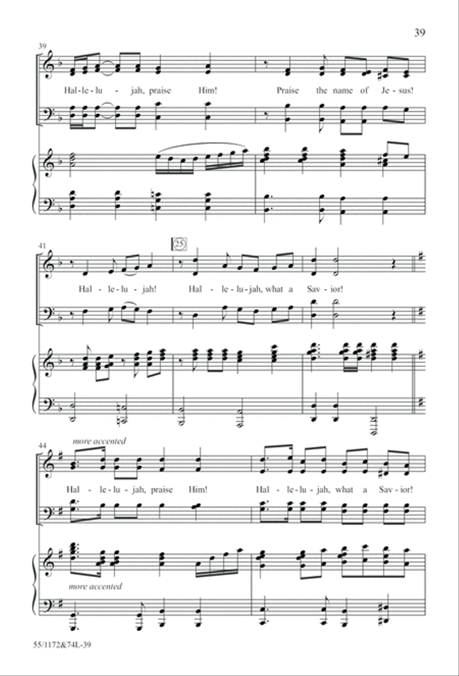 The Easter Story The Easter Story 4-Part scores gallery preview page 40