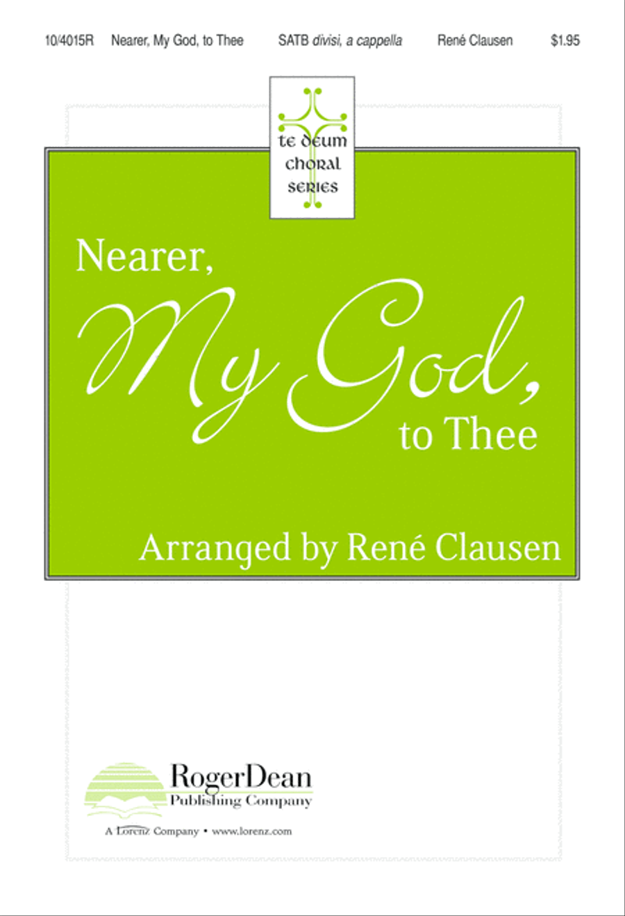 Nearer, My God, to Thee Divisi scores gallery preview page 1