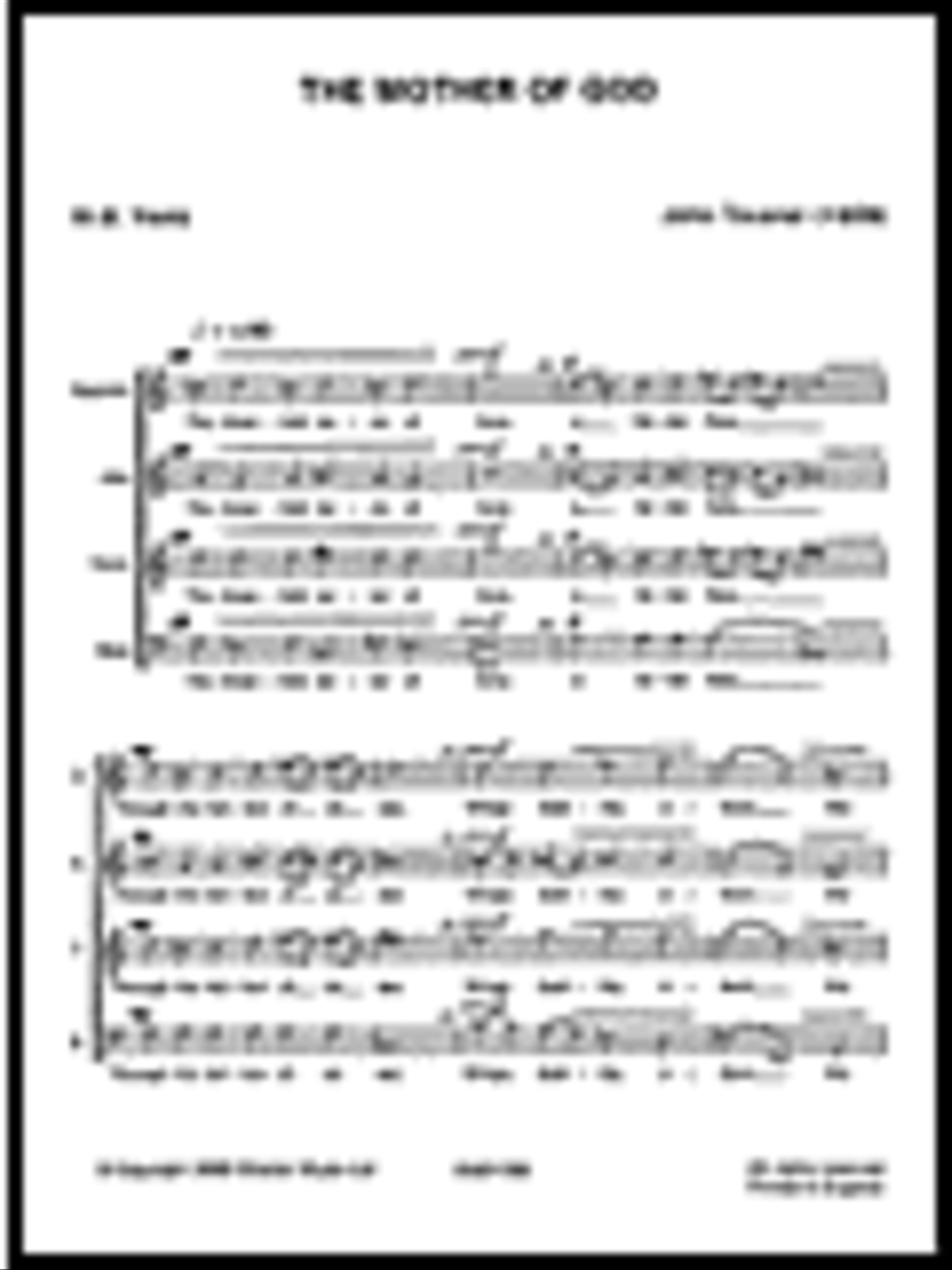 The Mother of God 4-Part scores gallery preview page 1