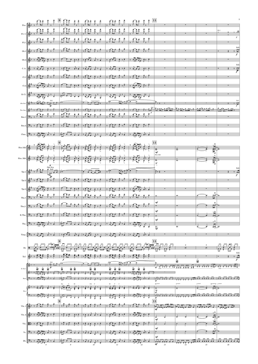 Life Is A Highway Full Orchestra scores gallery preview page 3