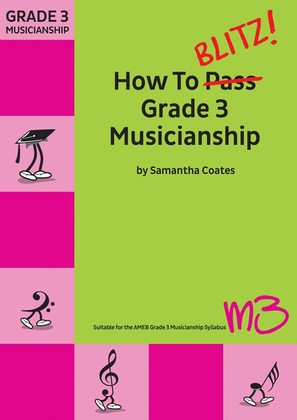 Book cover for How To Blitz Grade 3 Musicianship