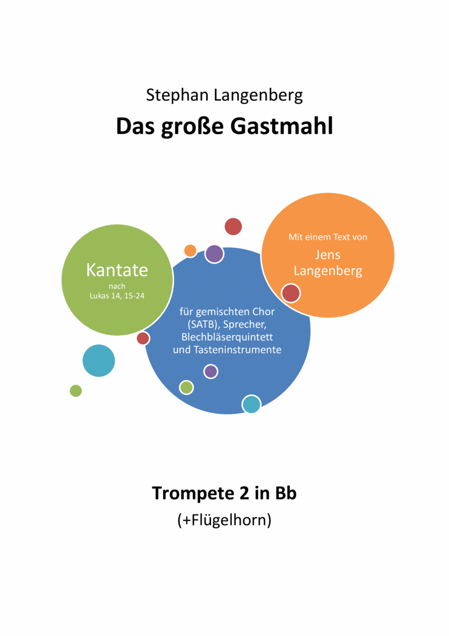 Das Große Gastmahl (Trompete 2) B-Flat Trumpet scores gallery preview page 1