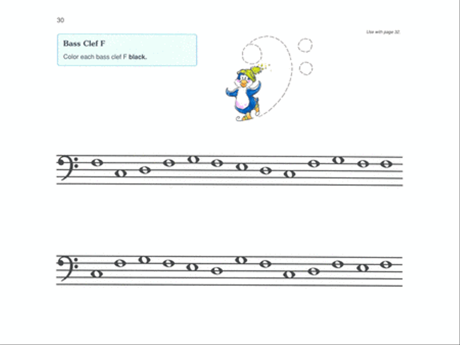 Alfred's Basic Piano Prep Course Activity & Ear Training, Book A Piano Method scores gallery preview page 3
