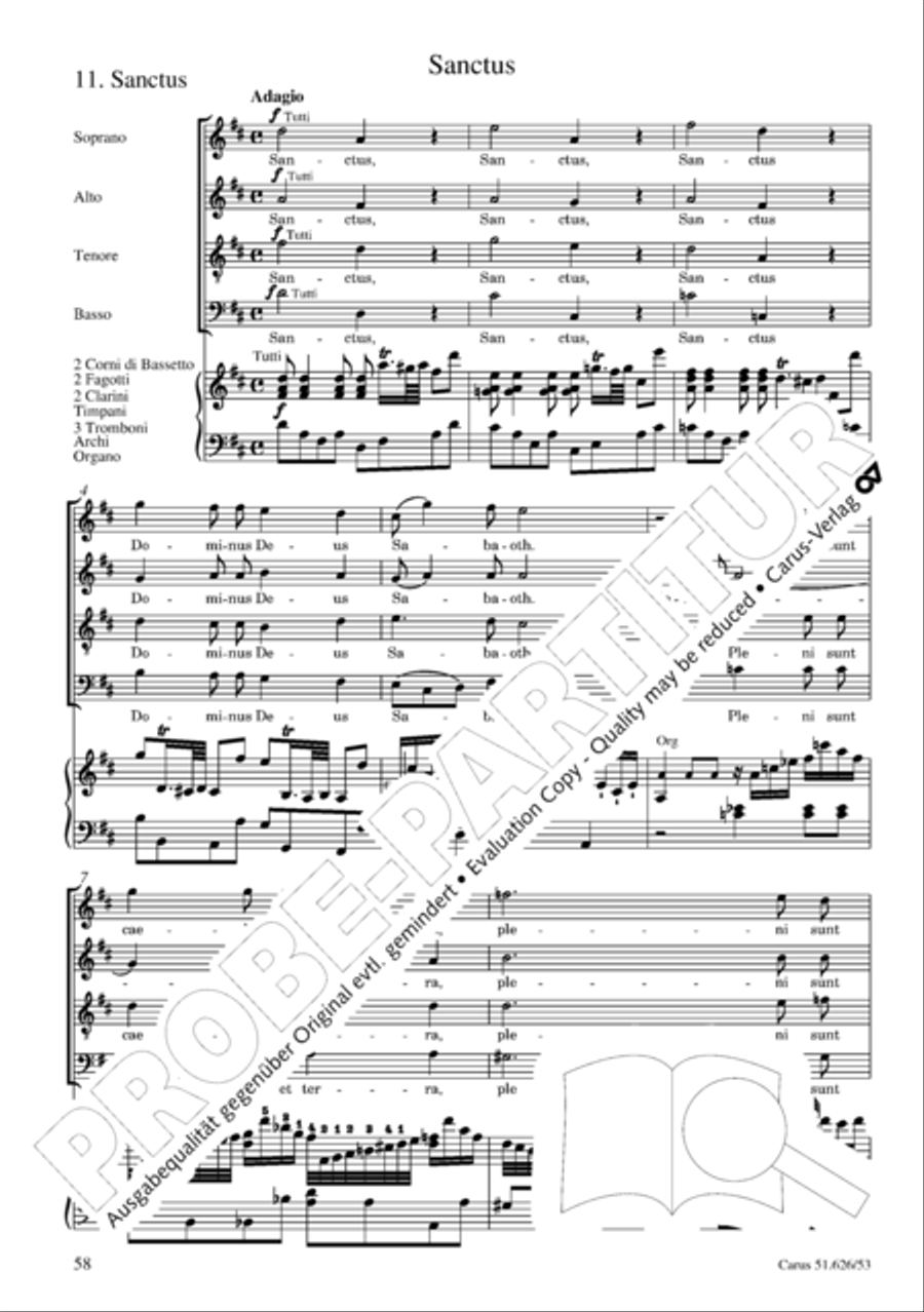 Requiem 4-Part scores gallery preview page 65