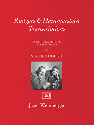 Book cover for Rodgers & Hammerstein Transcriptions