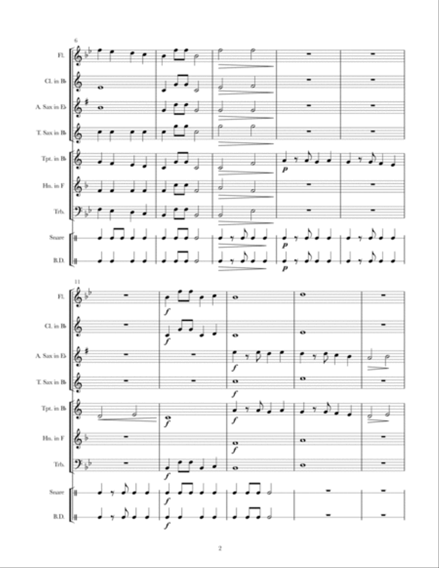 See You at the End See You at the End Concert Band scores gallery preview page 2