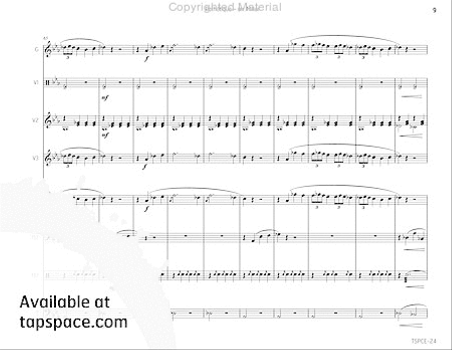 Pathetique Percussion Ensemble scores gallery preview page 14