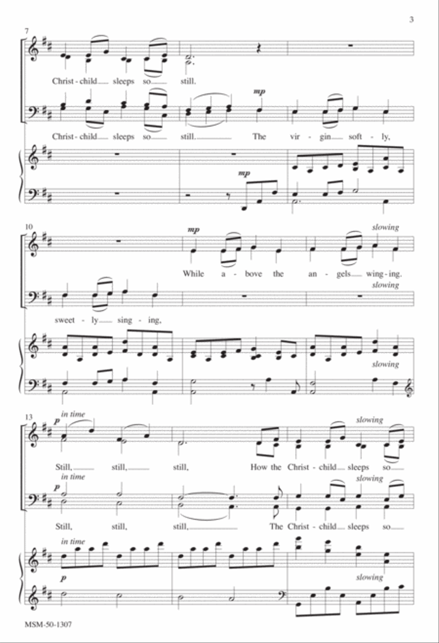 Still, Still, Still 4-Part scores gallery preview page 3