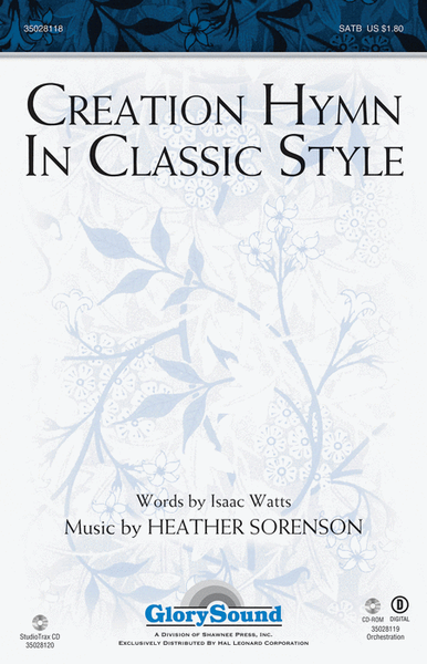 Creation Hymn In Classic Style image number null