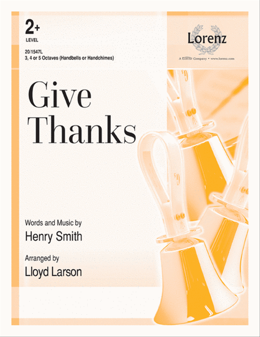 Book cover for Give Thanks