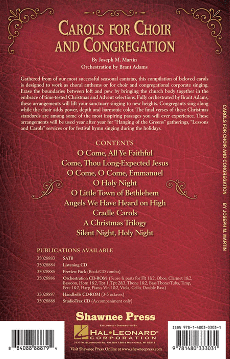 Carols for Choir and Congregation 4-Part scores gallery preview page 2
