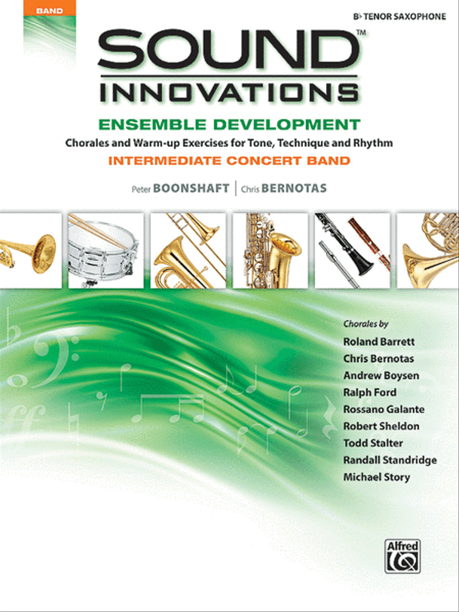 Sound Innovations for Concert Band -- Ensemble Development for Intermediate Concert Band Concert Band Methods scores gallery preview page 1