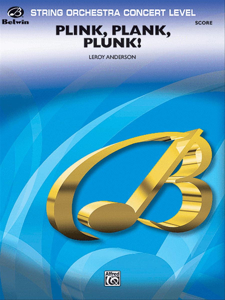Plink, Plank, Plunk! String Orchestra scores gallery preview page 1