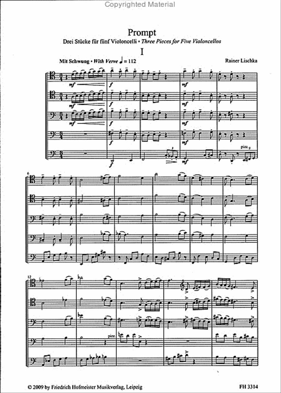 Prompt Prompt Cello scores gallery preview page 2