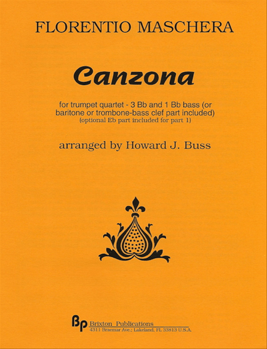 Canzona Canzona Trumpet scores gallery preview page 1