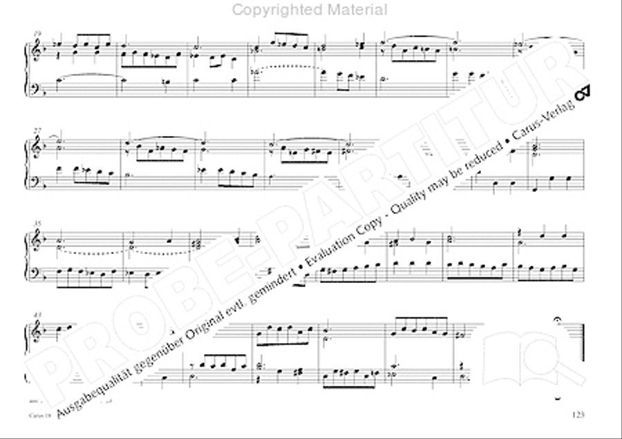Organo pleno. Orgelstucke zum Ein- und Auszug Organ Solo scores gallery preview page 131