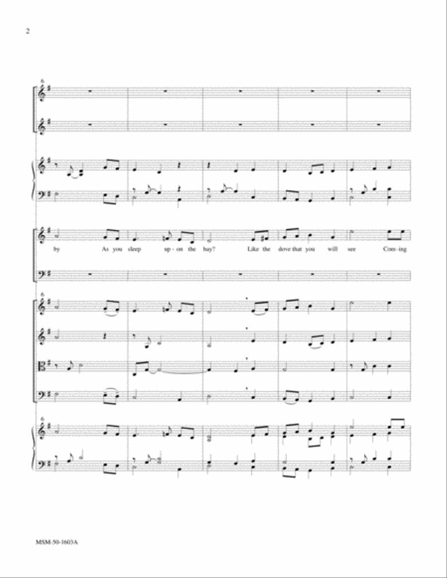 Is a Murmuring Dove Nearby? Choir scores gallery preview page 3