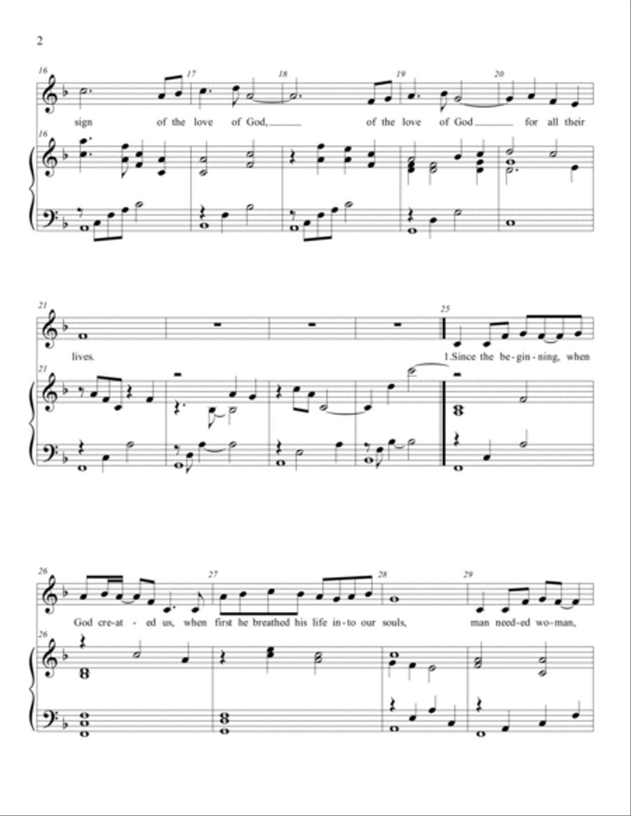 Sacrament of Love F Voice scores gallery preview page 2