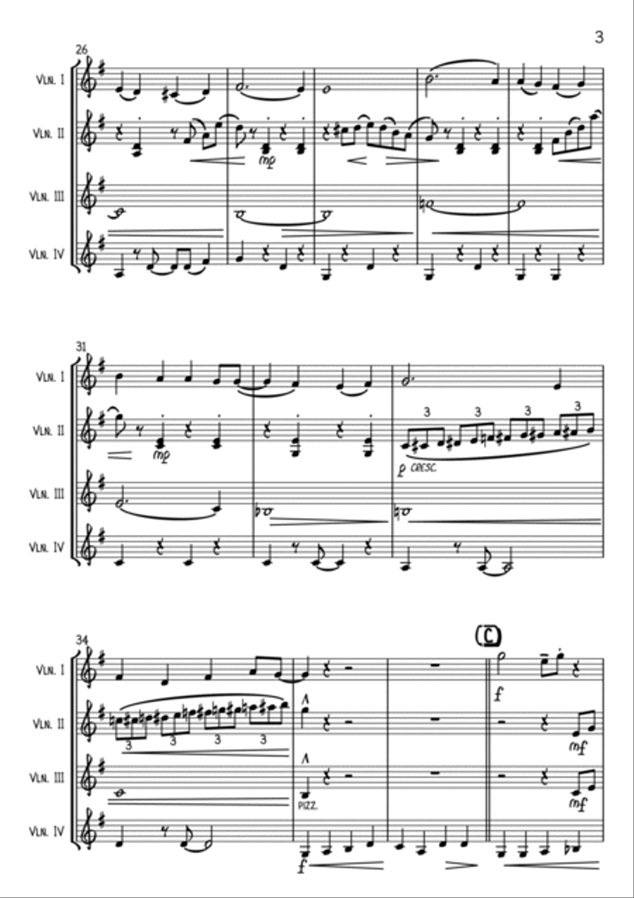 L-O-V-E L-O-V-E Violin scores gallery preview page 3