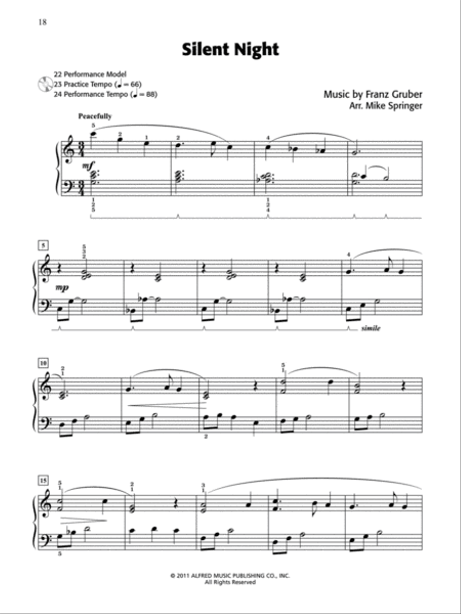 Not Just Another Christmas Book, Book 2 Piano Solo scores gallery preview page 4