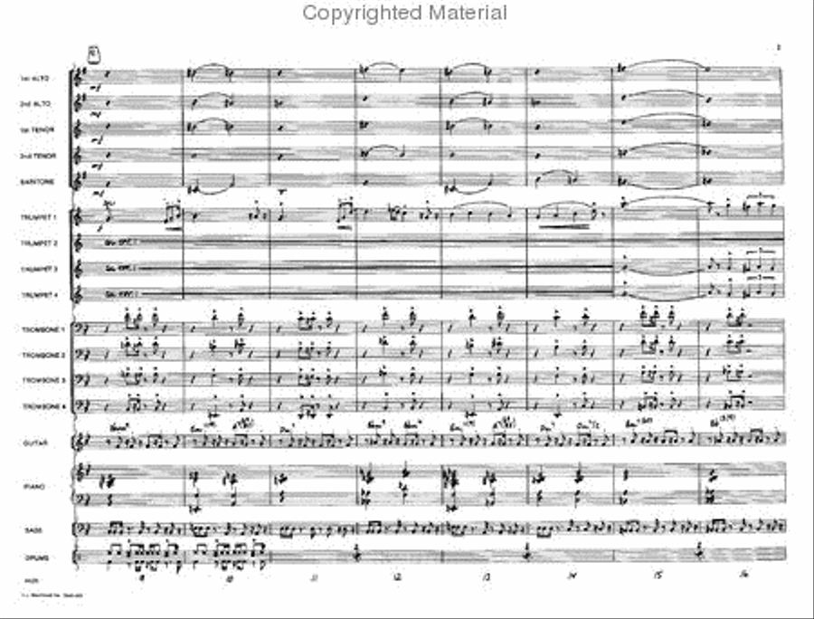 Hip Hoppin' Jazz Ensemble scores gallery preview page 3