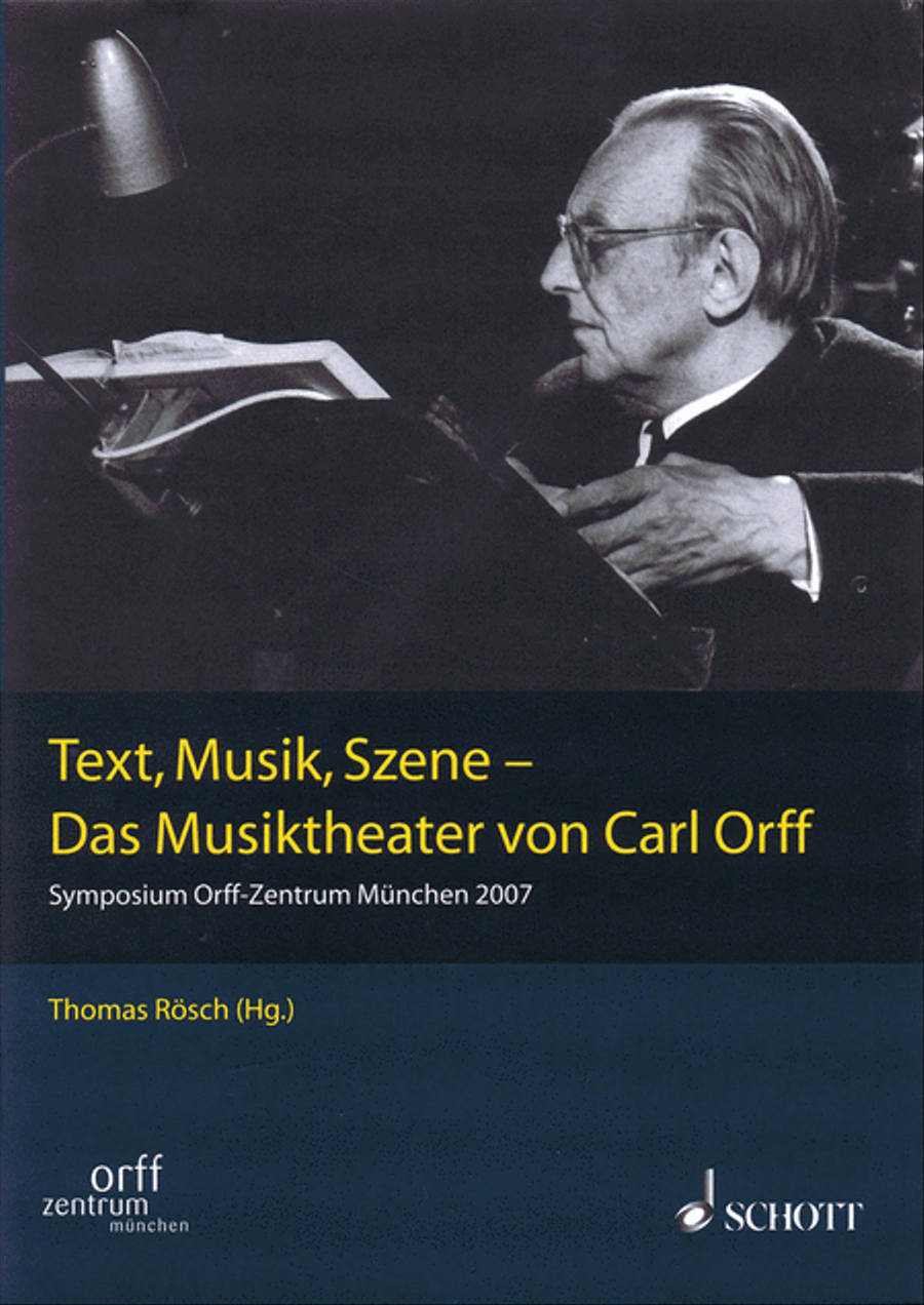 Text, Musik, Szene - Das Musiktheater Von Carl Orff School and Community scores gallery preview page 1