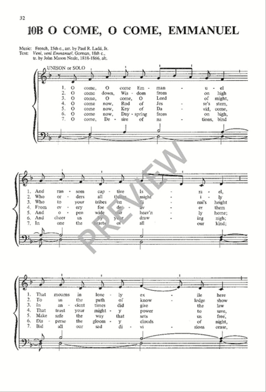 A Choir Book for Advent A Choir Book for Advent 4-Part scores gallery preview page 34