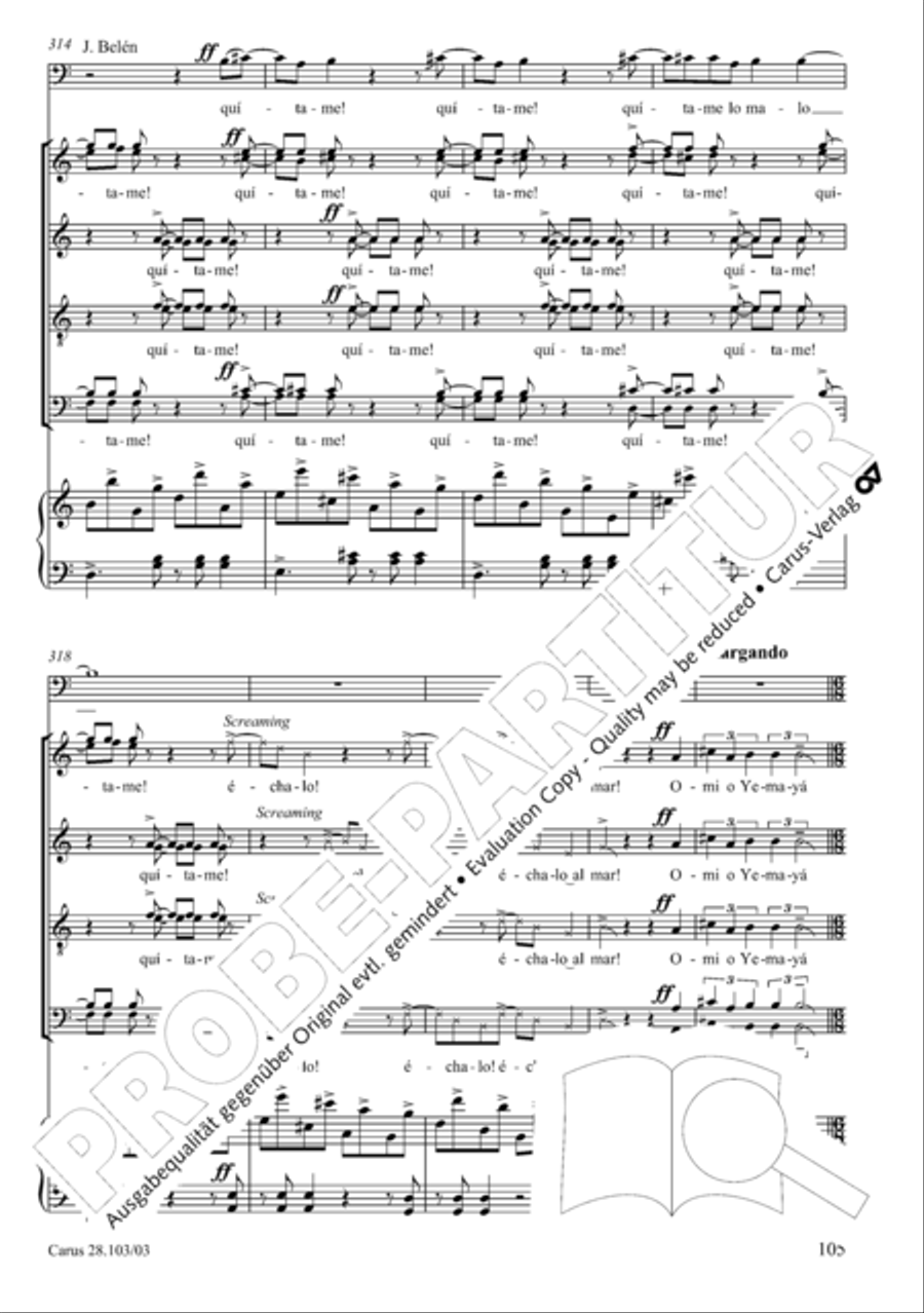 Water Water 4-Part scores gallery preview page 120