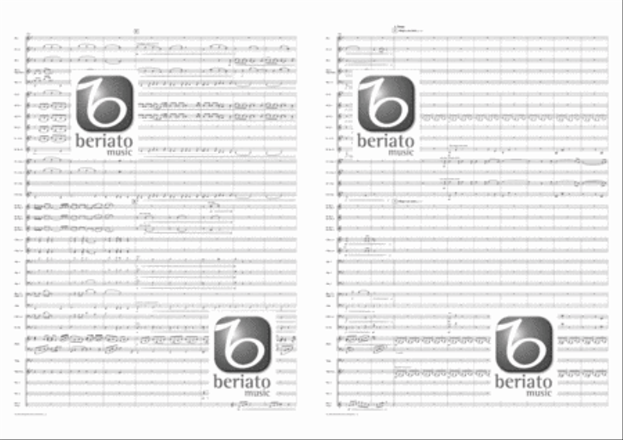 In the Shadow of Napoleon Concert Band scores gallery preview page 17