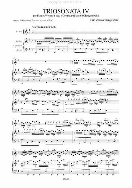 7 Triosonatas - Vol. 4: Triosonata IV in E min