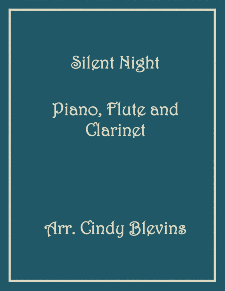 Silent Night, for Piano, Flute and Clarinet image number null