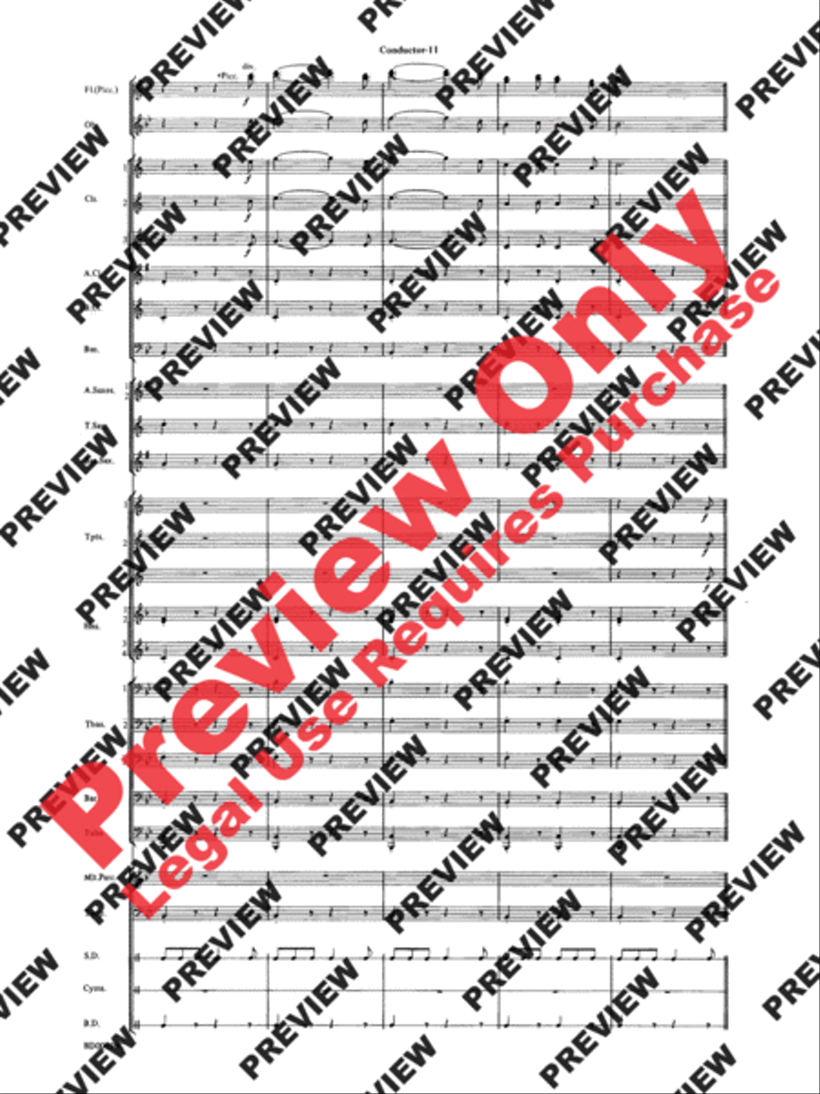 The Civil War The Civil War Concert Band scores gallery preview page 13