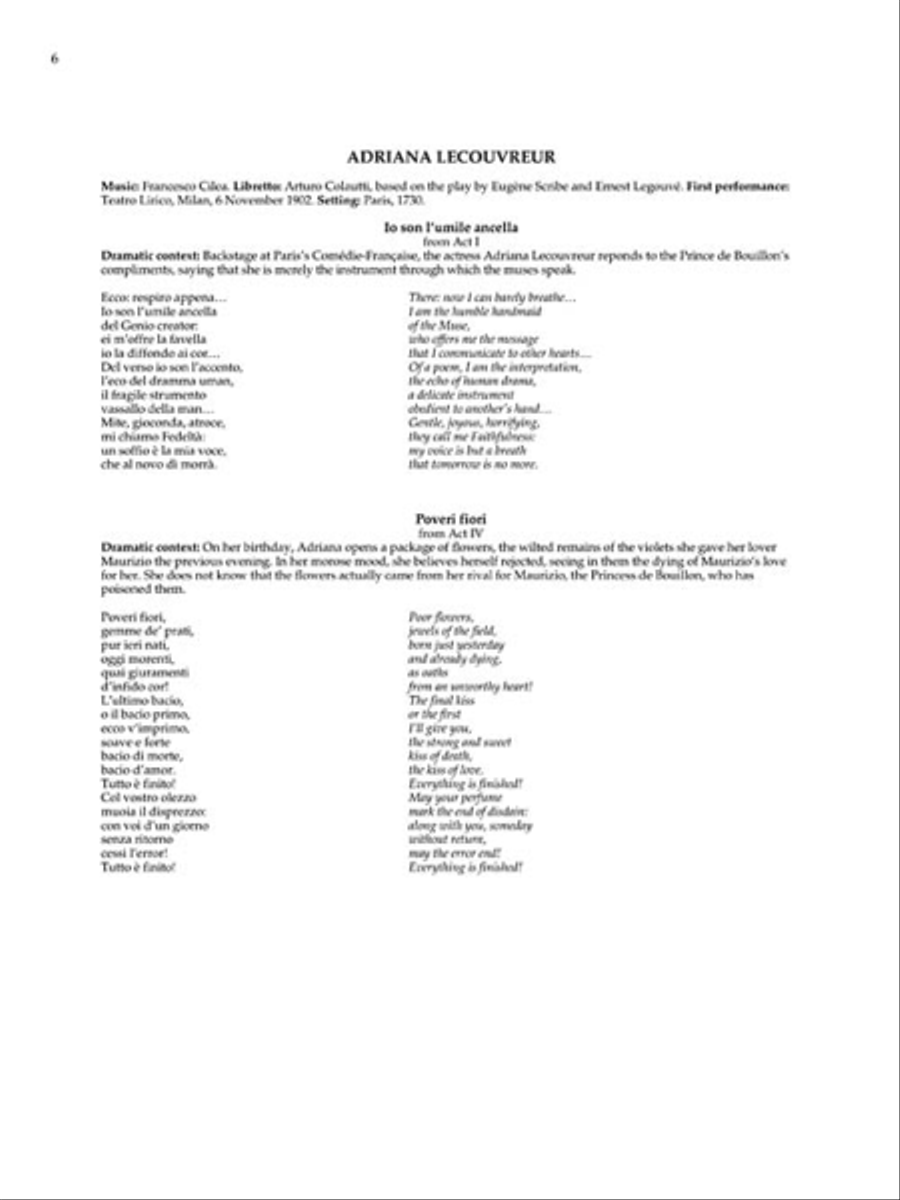 Anthology of Italian Opera Voice scores gallery preview page 4