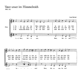 Drei Chorsatze fur Kinderchor von Kretzschmar, Kramer und Michel