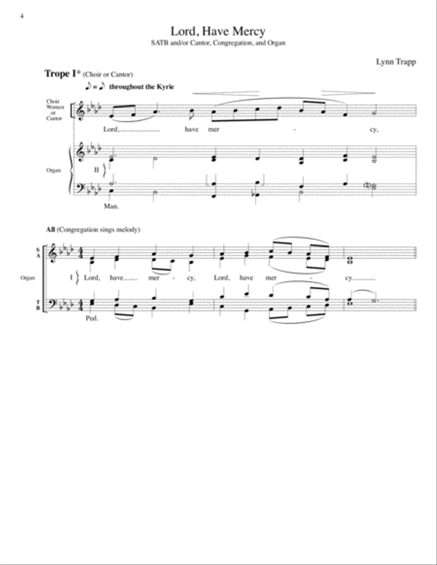 Morning Star Mass Morning Star Mass 4-Part scores gallery preview page 3