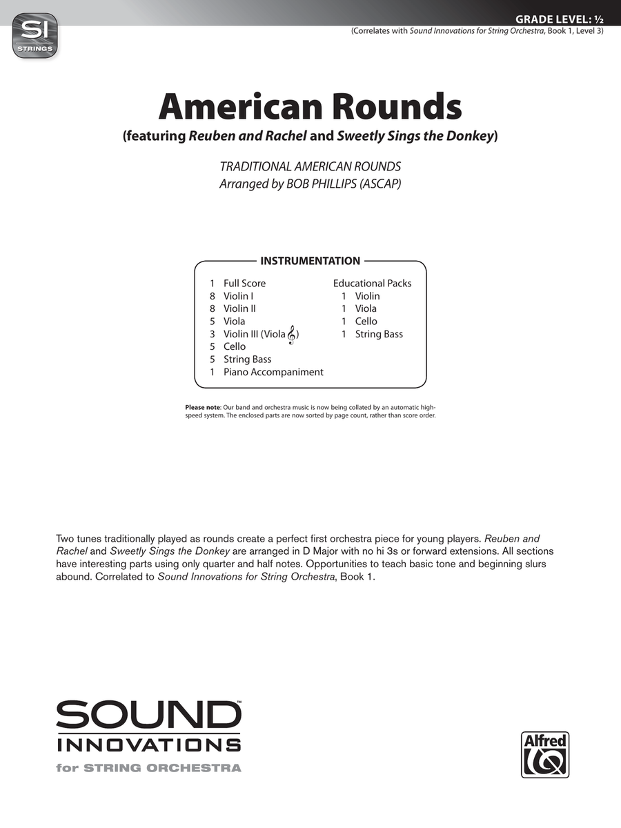 American Rounds: Score