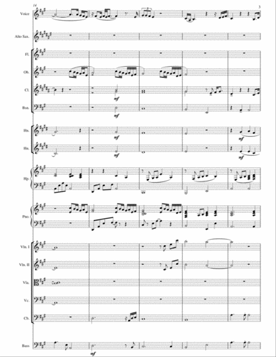 I Will Always Love You Large Ensemble scores gallery preview page 3