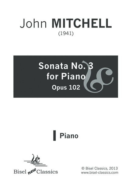 Sonata No. 3 for Piano, Opus 102