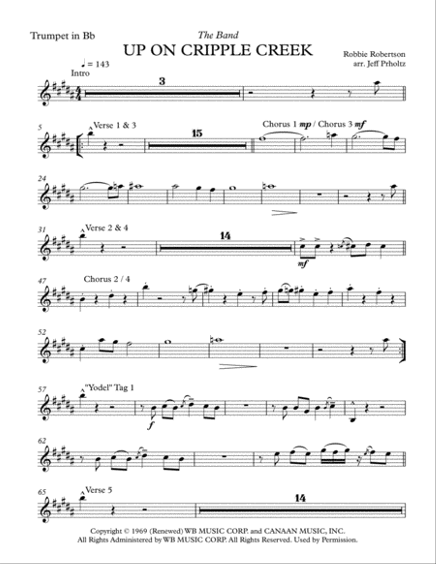 Up On Cripple Creek Small Ensemble scores gallery preview page 6