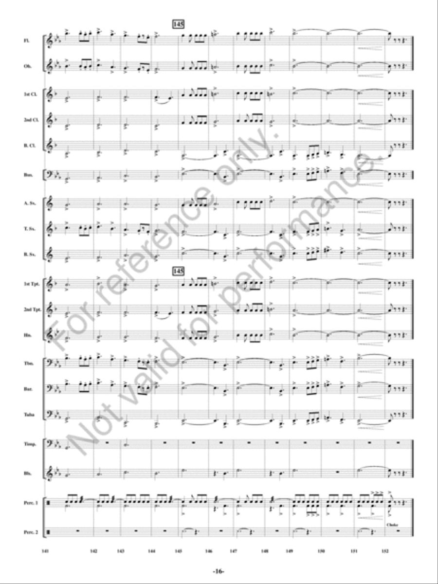 Zeal Zeal Concert Band scores gallery preview page 17