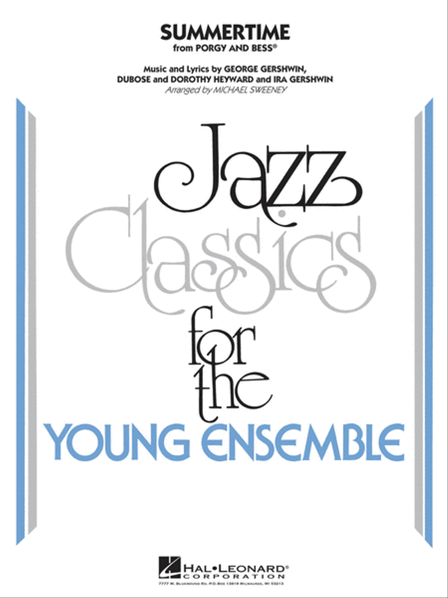 Summertime (from Porgy and Bess) Jazz Ensemble scores gallery preview page 1