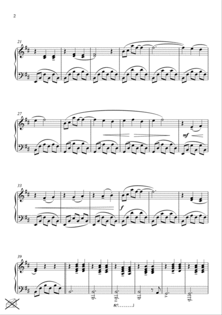 Ariana's Ballet: Part 1 Piano Solo scores gallery preview page 2