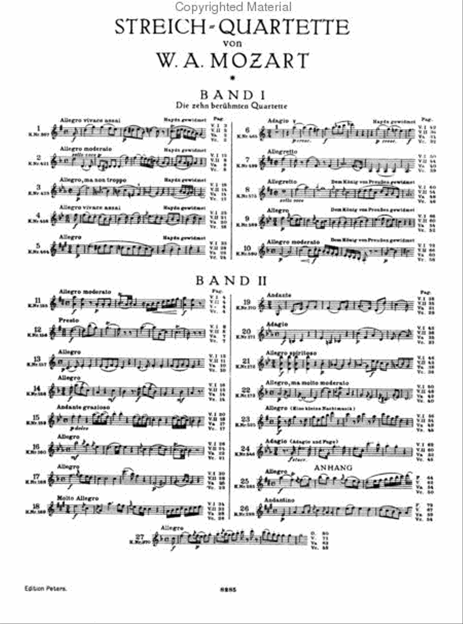 String Quartets, Volume 2 String Quartet scores gallery preview page 2