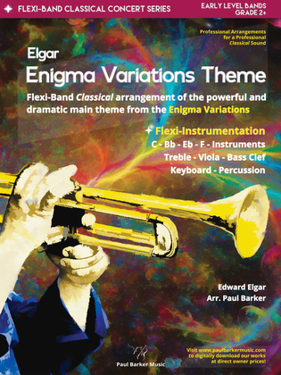 Book cover for Enigma Variations: Theme (Flexible Instrumentation)